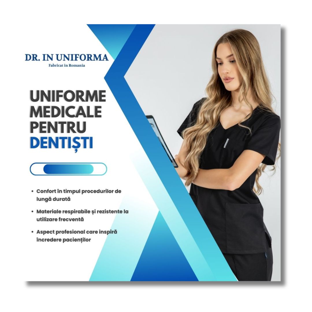 Uniforme medicale pentru dentiști - confort și imagine profesională în fiecare zi